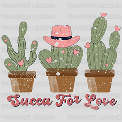 CACTUS SUCCA FOR LOVE - DTF heat transfer - transferlegend