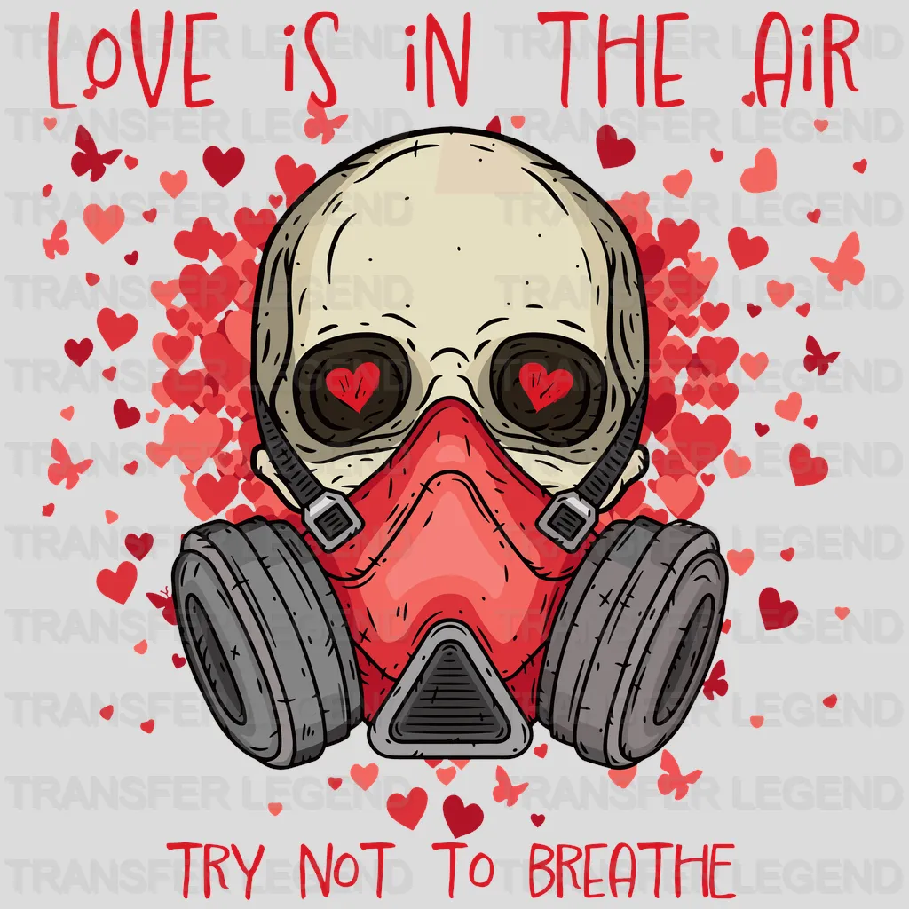 Love Is In The Air Valentine's Day Design - DTF heat transfer - transferlegend