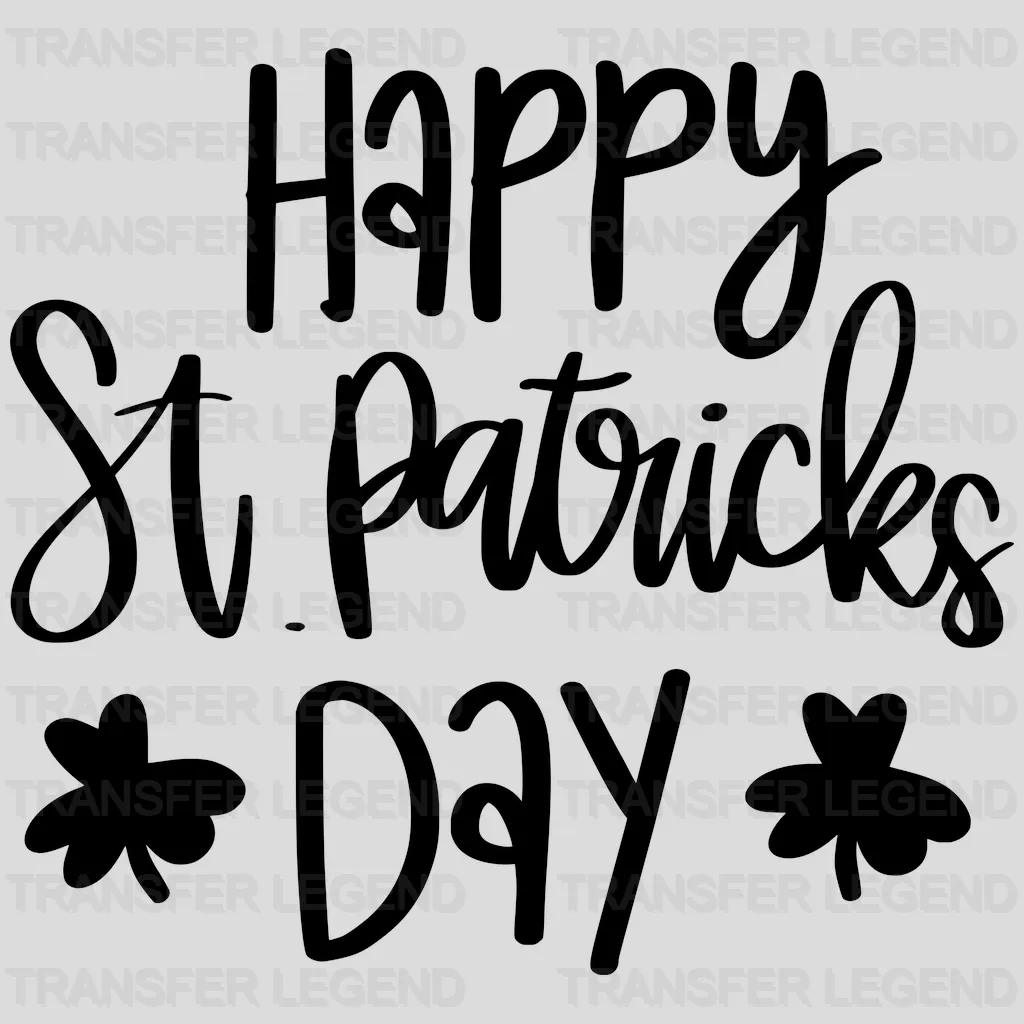 Happy St. Patrick's Day Design - DTF heat transfer - transferlegend