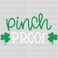 Pinch Proof St. Patrick's Day Design - DTF heat transfer - transferlegend