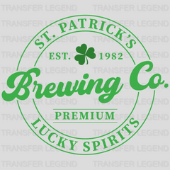 Brewing Co. St. Patrick's Day Design - DTF heat transfer - transferlegend