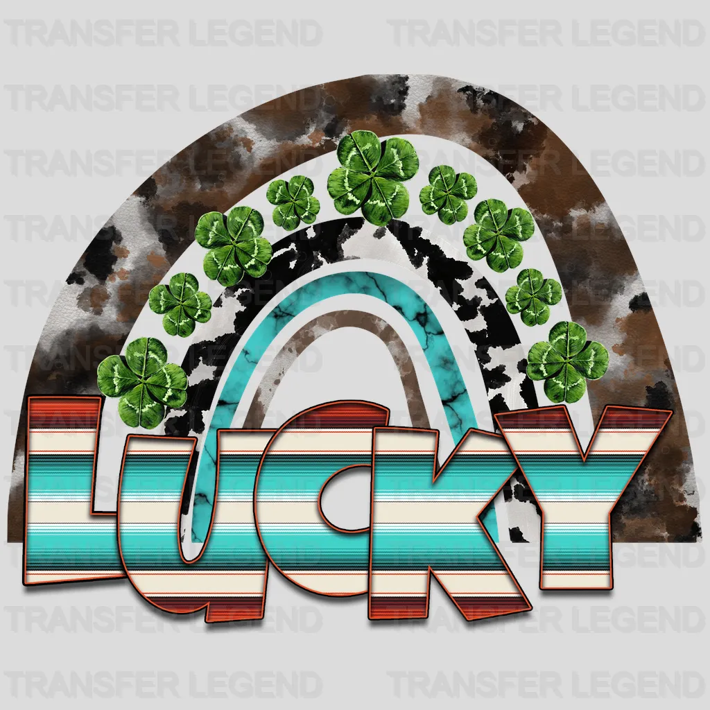 Lucky St. Patrick's Day Design - DTF heat transfer - transferlegend