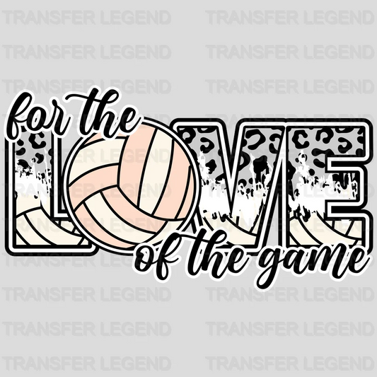 For The Love Of The Game DTF Transfer - transferlegend