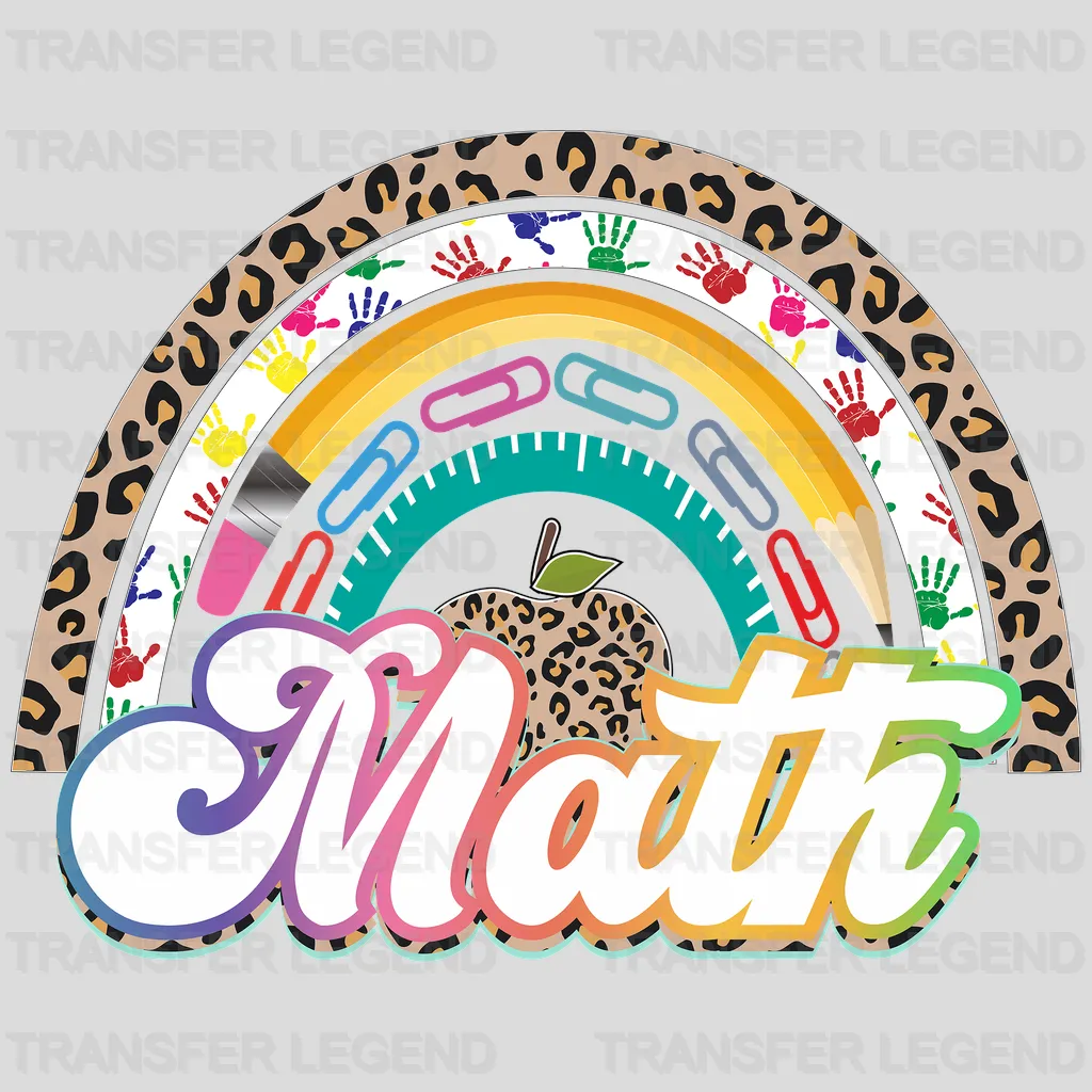 Math Lesson DTF Transfer - transferlegend