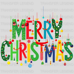 Love You Christmas design - DTF Heat Transfer - transferlegend