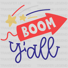 Boom Yall DTF Transfer - transferlegend