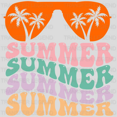 Sunglasses Summer UV DTF Transfer Cup Wrap UV DTF Sticker - transferlegend