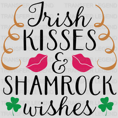 Shamrock Wishes St. Patrick's Day Design - DTF heat transfer - transferlegend