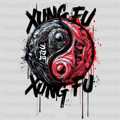 Xung Fu Station Asian Design - DTF Heat Transfer - transferlegend