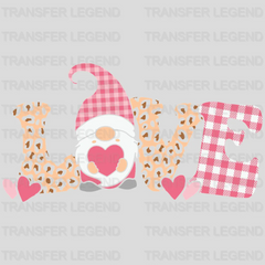 PINK LOVE GNOMIES - DTF heat transfer - transferlegend