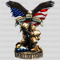 Remember The Sacrifice - Memorial Day DTF Transfer - transferlegend