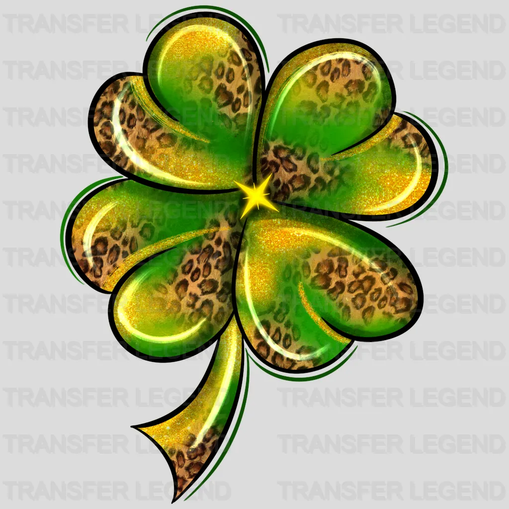 Clover St. Patrick's Day Design - DTF heat transfer - transferlegend