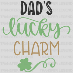 Dad's Luck Charm St. Patrick's Day Design - DTF heat transfer - transferlegend