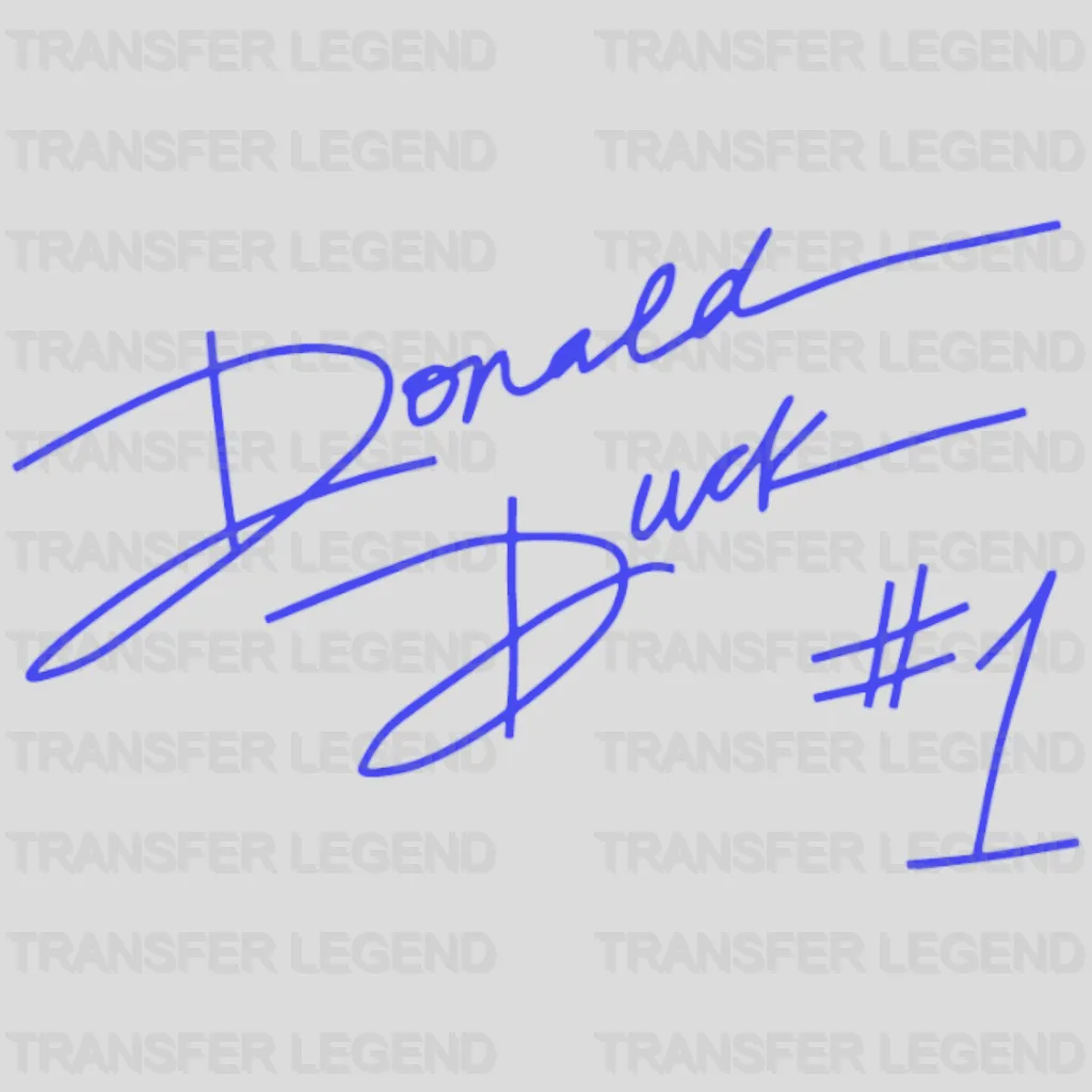 Character Duck Design - DTF heat transfer - transferlegend