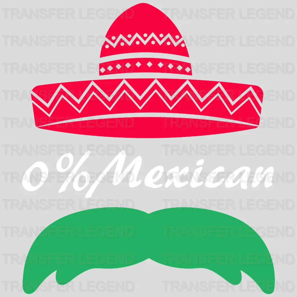 %0 Mexican - Cinco De Mayo DTF heat transfer - transferlegend
