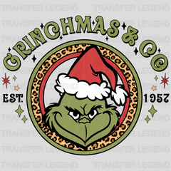 GRINCHMAS & CO EST. 1957 Christmas Design - DTF heat transfer - transferlegend