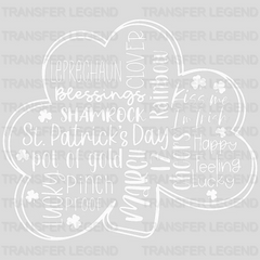 Clover St. Patrick's Day Design - DTF heat transfer - transferlegend