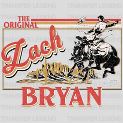 ORIGINAL ZACH BRYAN Design - DTF heat transfer - transferlegend