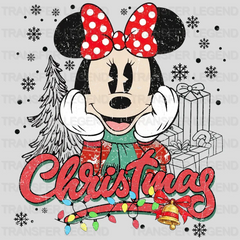 Christmas Mickey And Minnie Design - DTF heat transfer - transferlegend