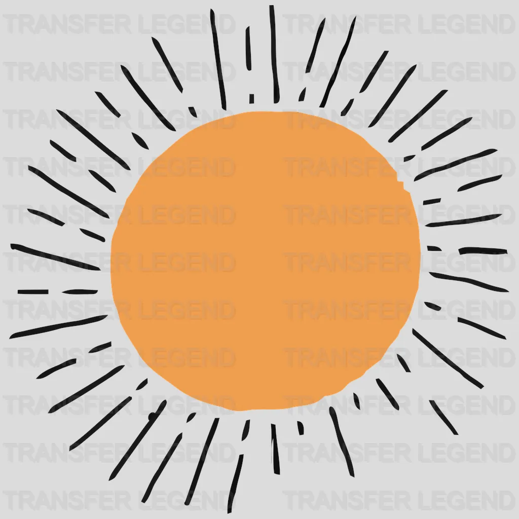 Howdy Sun Design - DTF heat transfer - transferlegend