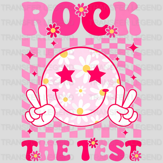 Rock & Smile The Test Test Day Design - DTF Heat Transfer - transferlegend