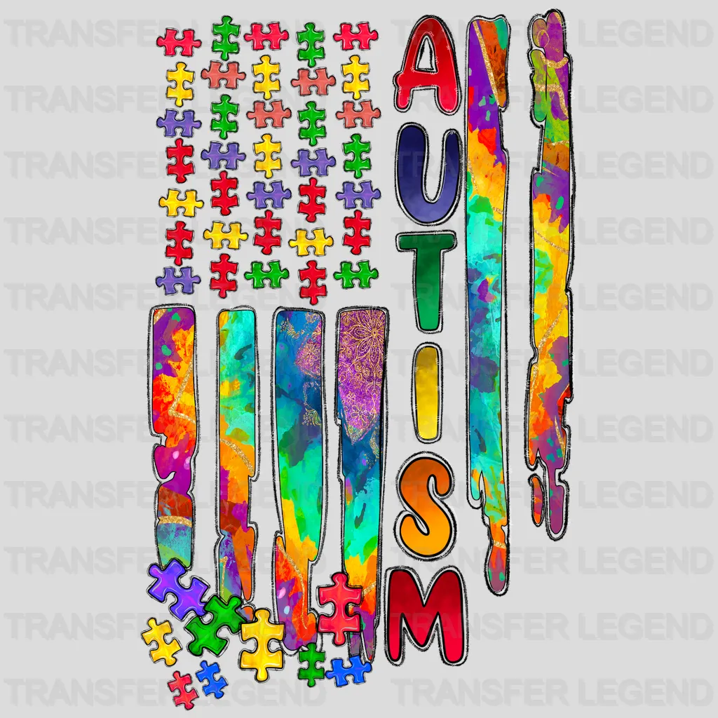 Autism Flag Design - transferlegend