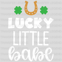 Lucky Little Babe St. Patrick's Day Design - DTF heat transfer - transferlegend