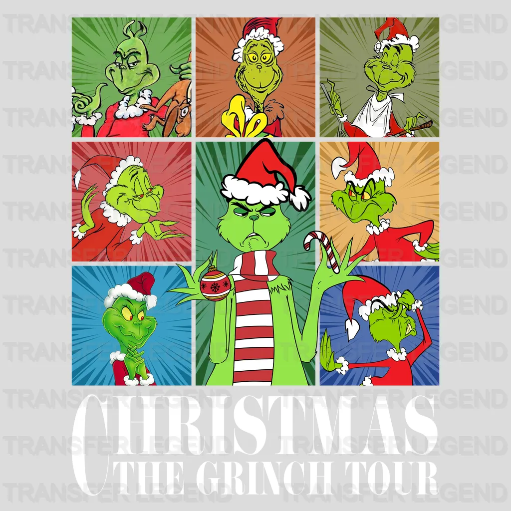 GRINCH CHRISTMAS Christmas Design - DTF heat transfer - transferlegend