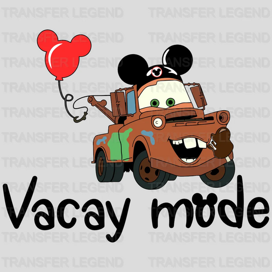 Tow Mather Vacay Mode Design - DTF heat transfer - transferlegend