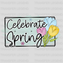 Celebrate Spring Easter Design - DTF heat transfer - transferlegend