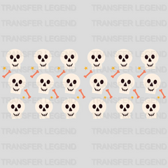 Skull UV DTF Transfer Cup Wrap UV DTF Sticker - transferlegend