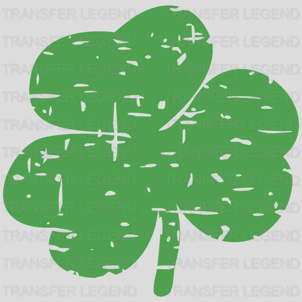 Cloverleaf St. Patrick's Day Design - DTF heat transfer - transferlegend