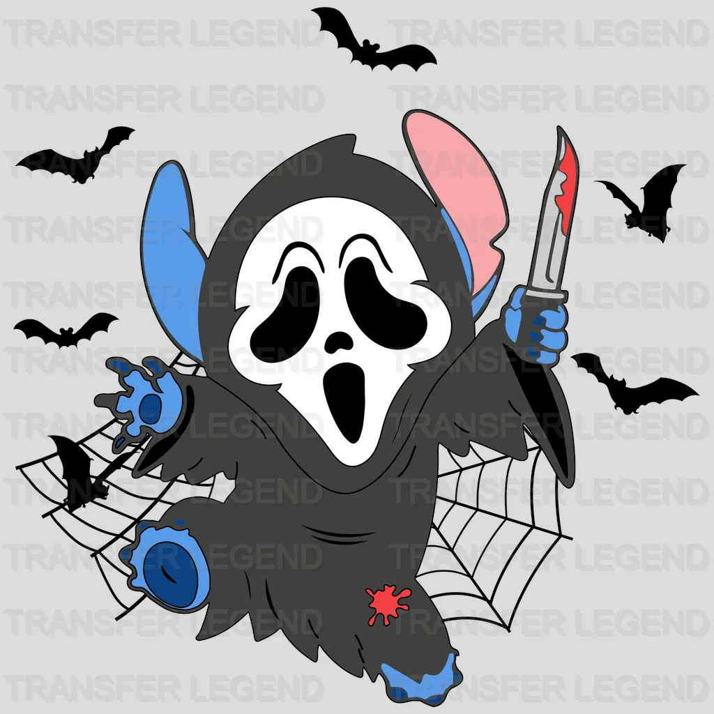 Stitch Scream Design - DTF heat transfer - transferlegend