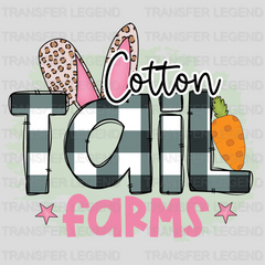 Cotton Tail Farms Easter Design - DTF heat transfer - transferlegend