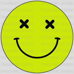 Smiley Face - Retro Summer - Good Vibes - Retro Smiley - Aesthetic Retro Design - DTF heat transfer - transferlegend