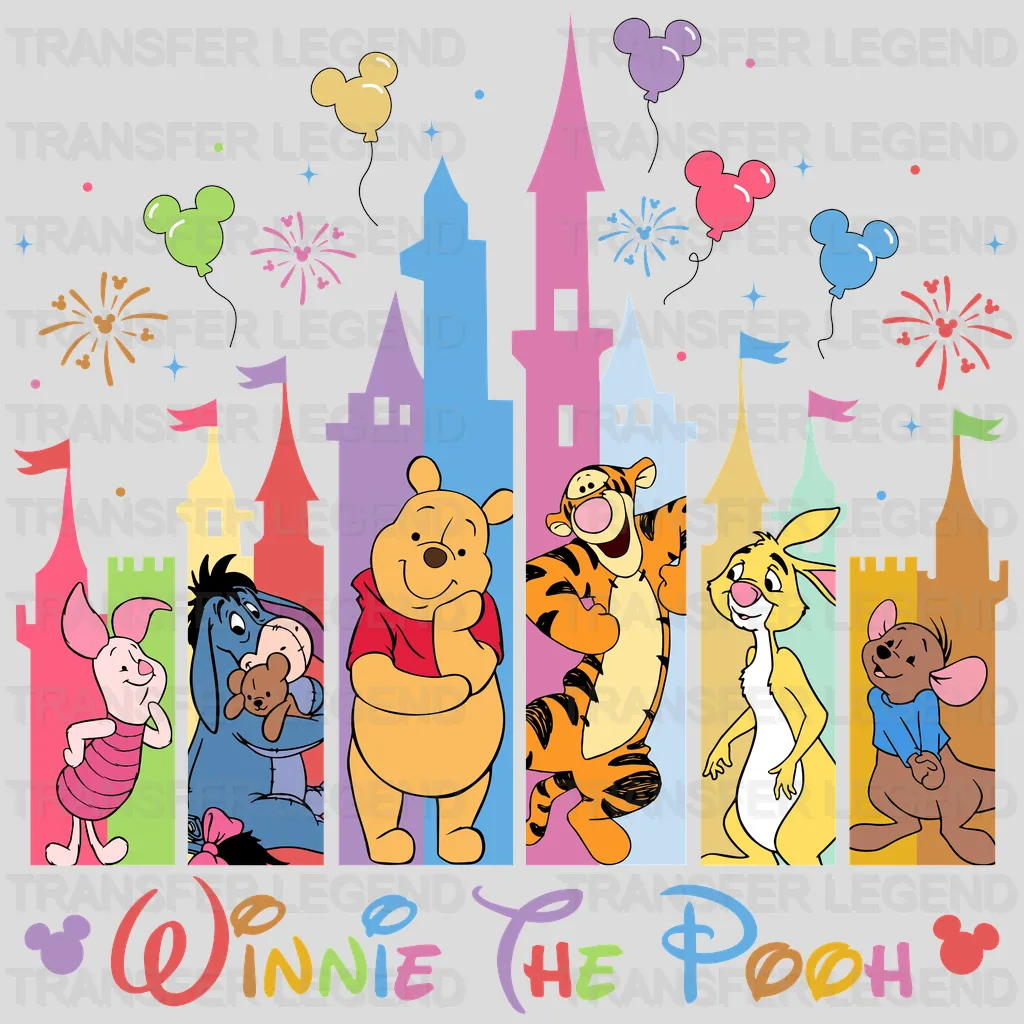 Winnie The Pooh  Disney Designs - DTF Heat Transfers