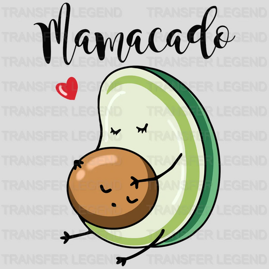 Avocado Child text Design - DTF heat transfer - transferlegend