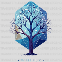 Diamant Tree Winter Design - DTF Heat Transfers - transferlegend