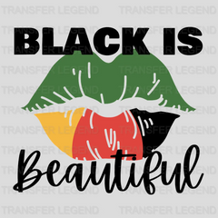 Black Is Beautiful - BLM design DTF heat transfer - transferlegend