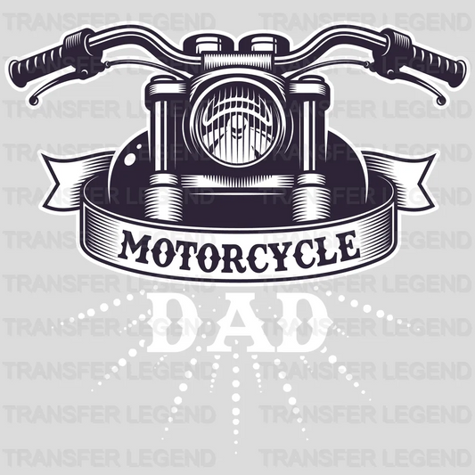 Ride With Me Dad - Motocycle Design DTF Heat Transfer - transferlegend