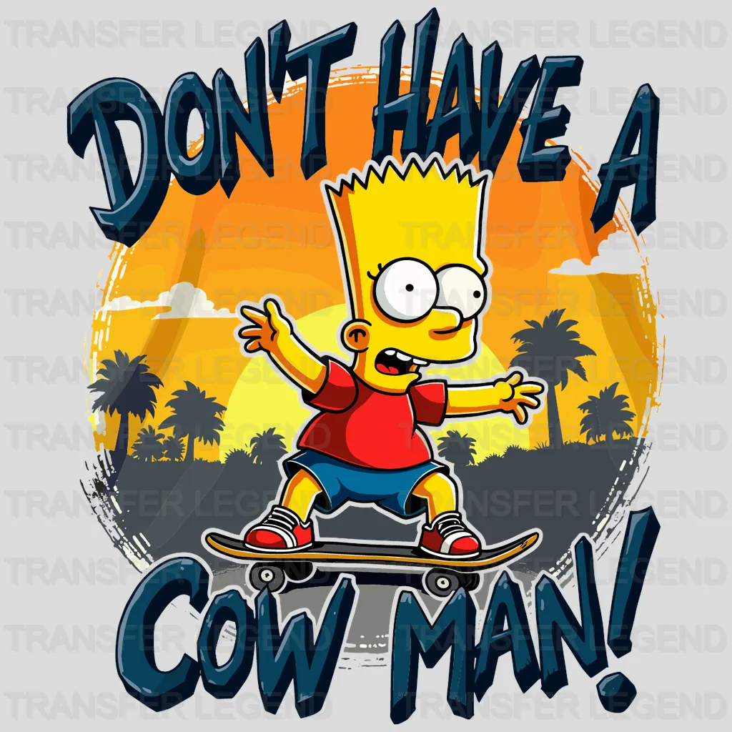 Don't Have A Cow Man Disney Designs - DTF Heat Transfers
