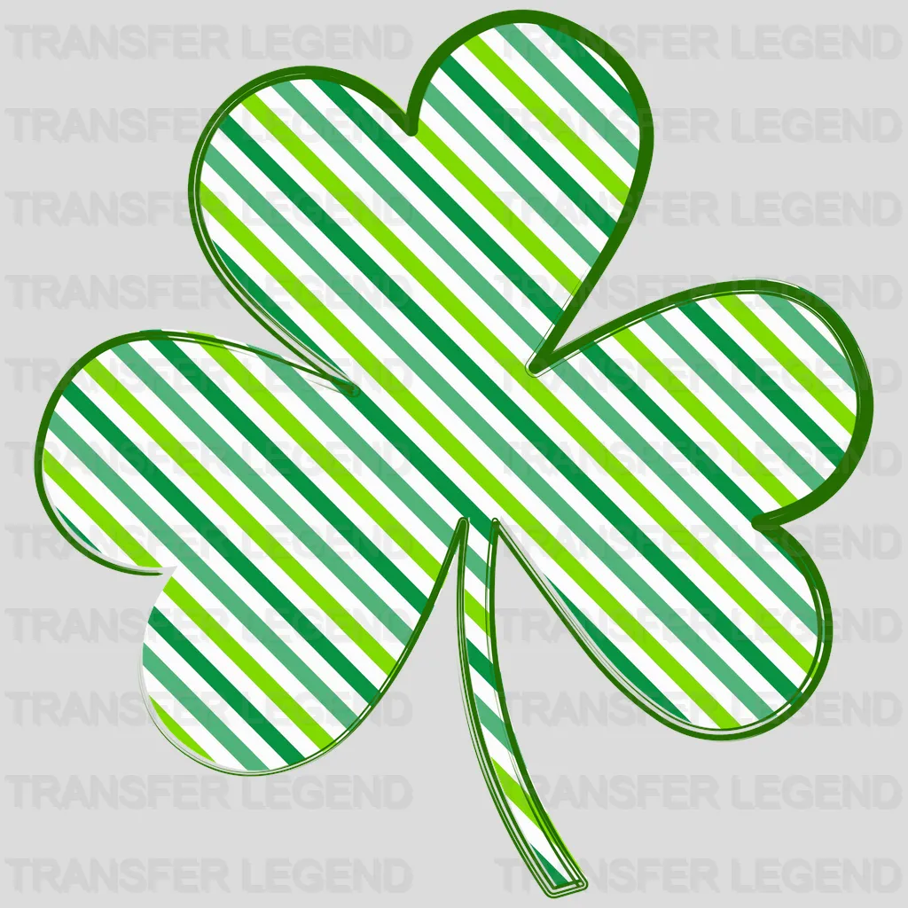 Clover St. Patrick's Day Design - DTF heat transfer - transferlegend