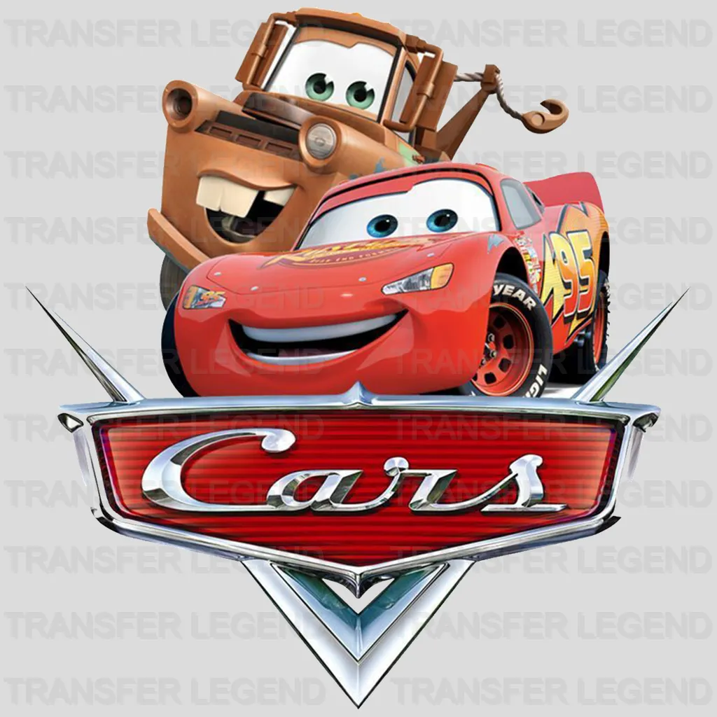 Cars MQ  Disney Designs - DTF Heat Transfers