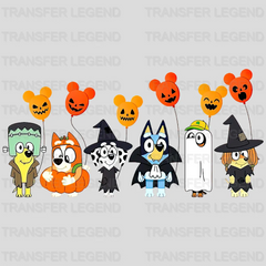 SMILEY HALLOWEEN Design - DTF heat transfer - transferlegend