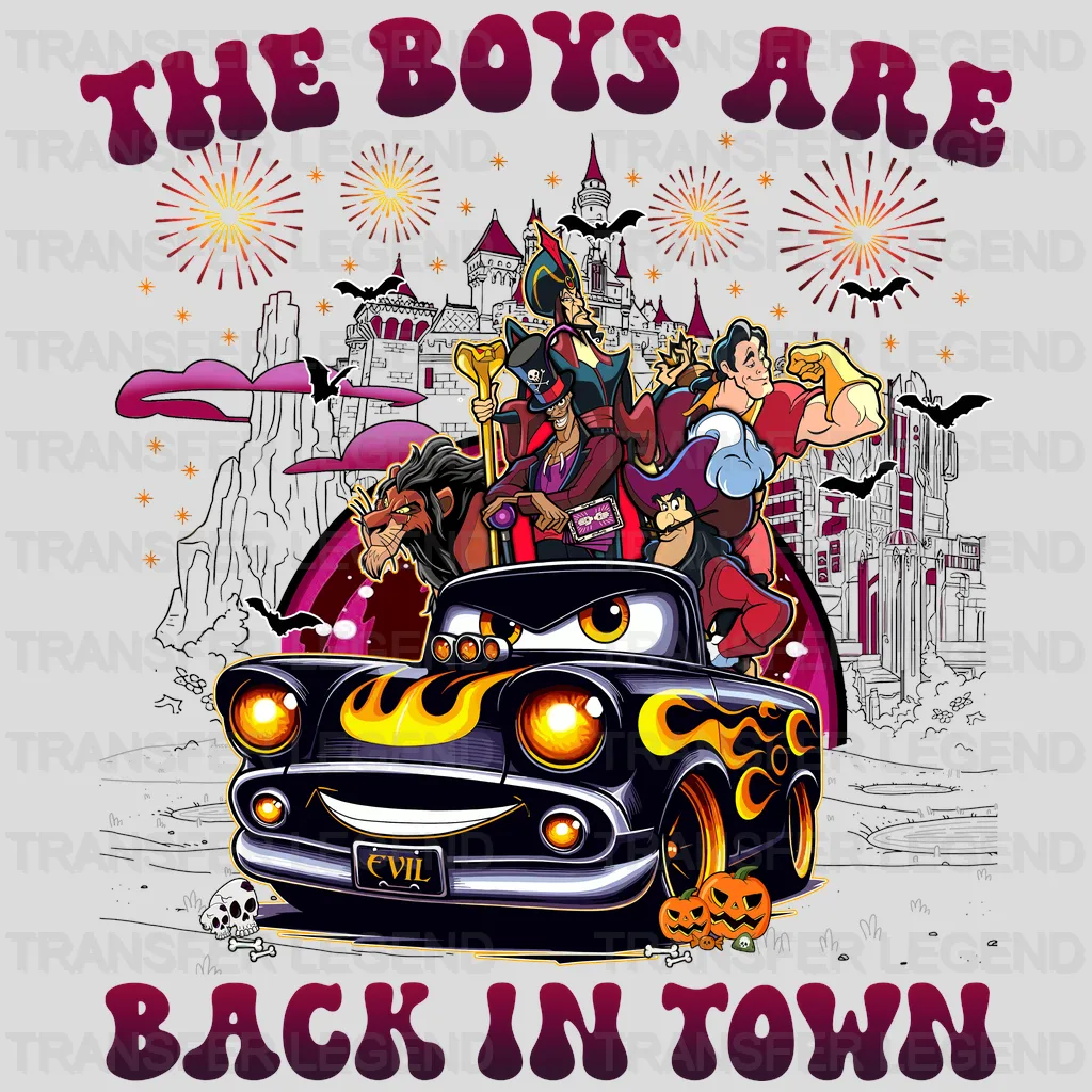 The Boys Are Back In Town  Disney Designs - DTF Heat Transfers