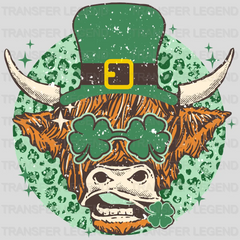 Cattle St. Patrick's Day Design - DTF heat transfer - transferlegend