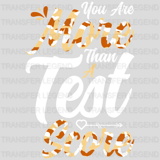 Test Score Test Day Design - DTF Heat Transfer - transferlegend