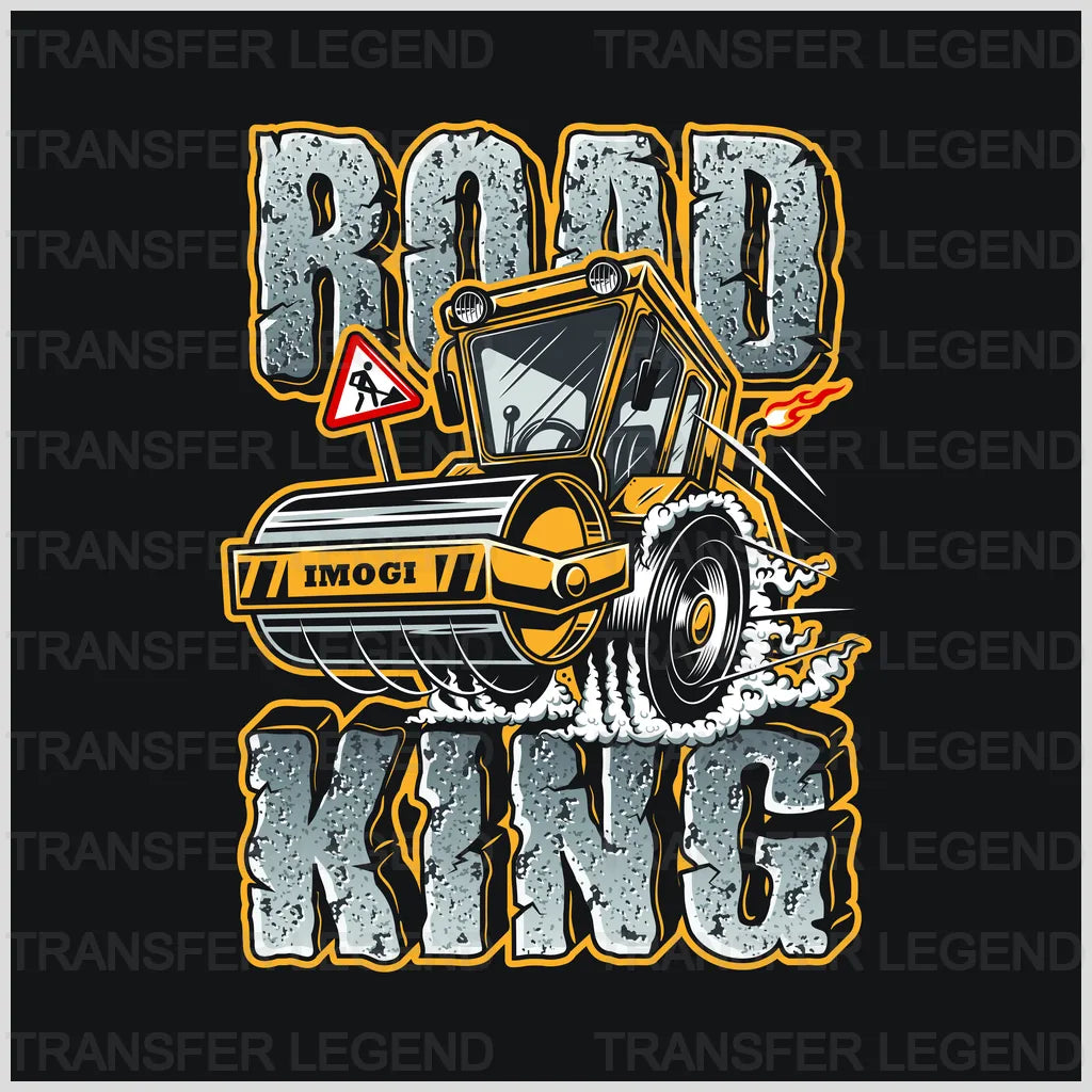 Cars Road King Clasic Car Designs - DTF Heat Transfer - transferlegend