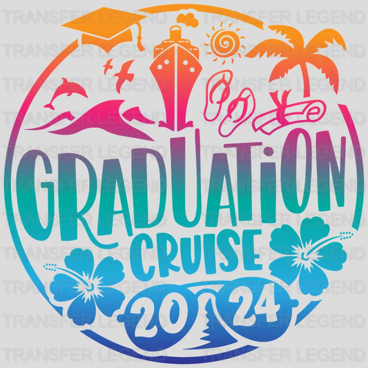 Graduation Cruise Family Trip DTF Transfer - transferlegend