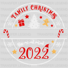 Family Christmas Design, Christmas Design, Dtf Heat Transfer - transferlegend